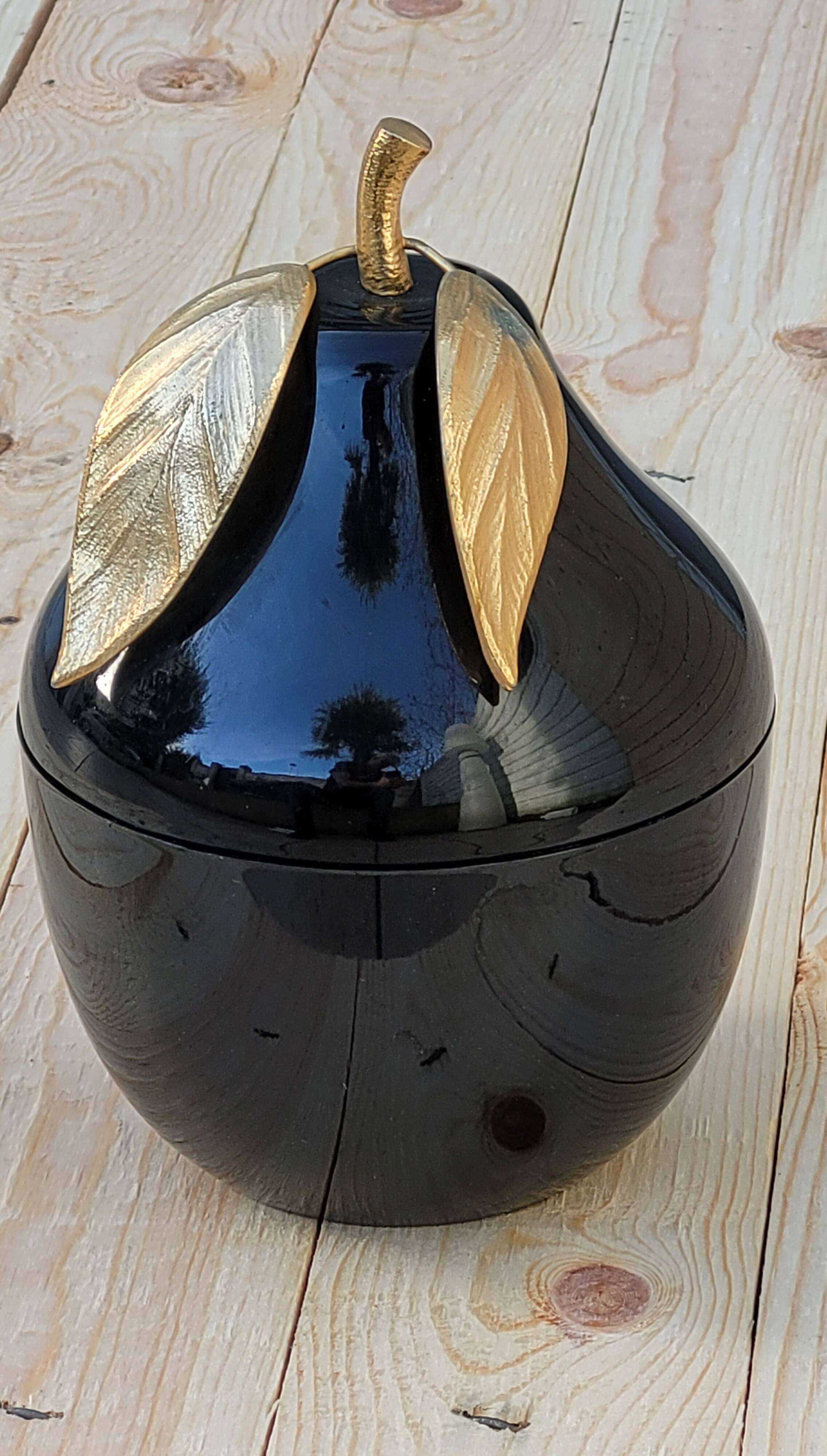 Pear ice bucket Hans Turnwald International Collection 1970s