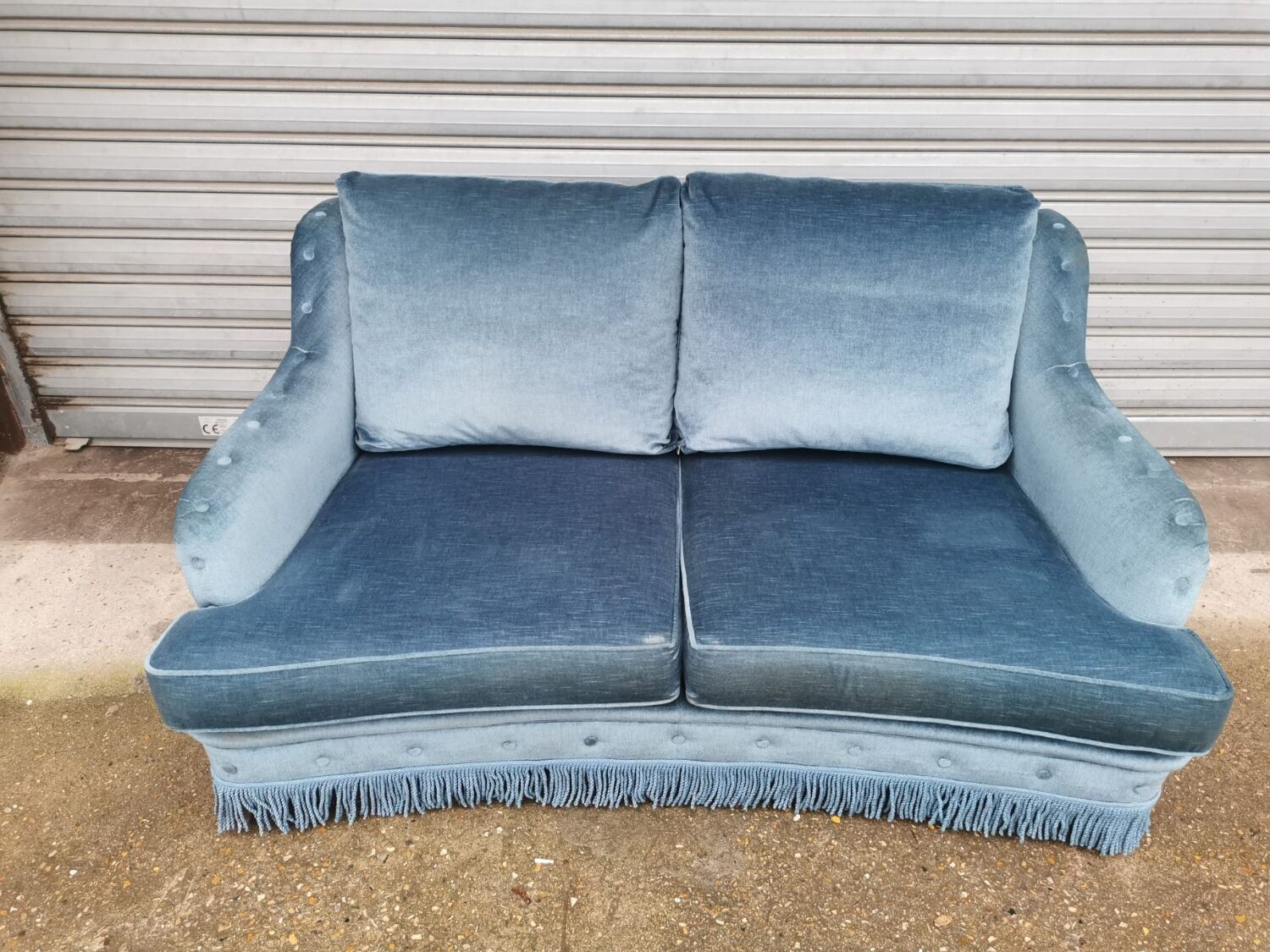 velvet sofa