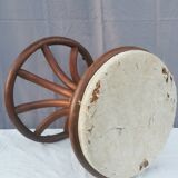 Bamboo and rattan stool “tam tam style”