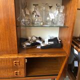 Vintage glass sideboard, 1960s