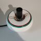 Opaline ball lamp with vintage clown pattern 1960