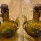 Serviteur huile vinaigre, moutarde, poivre et sel