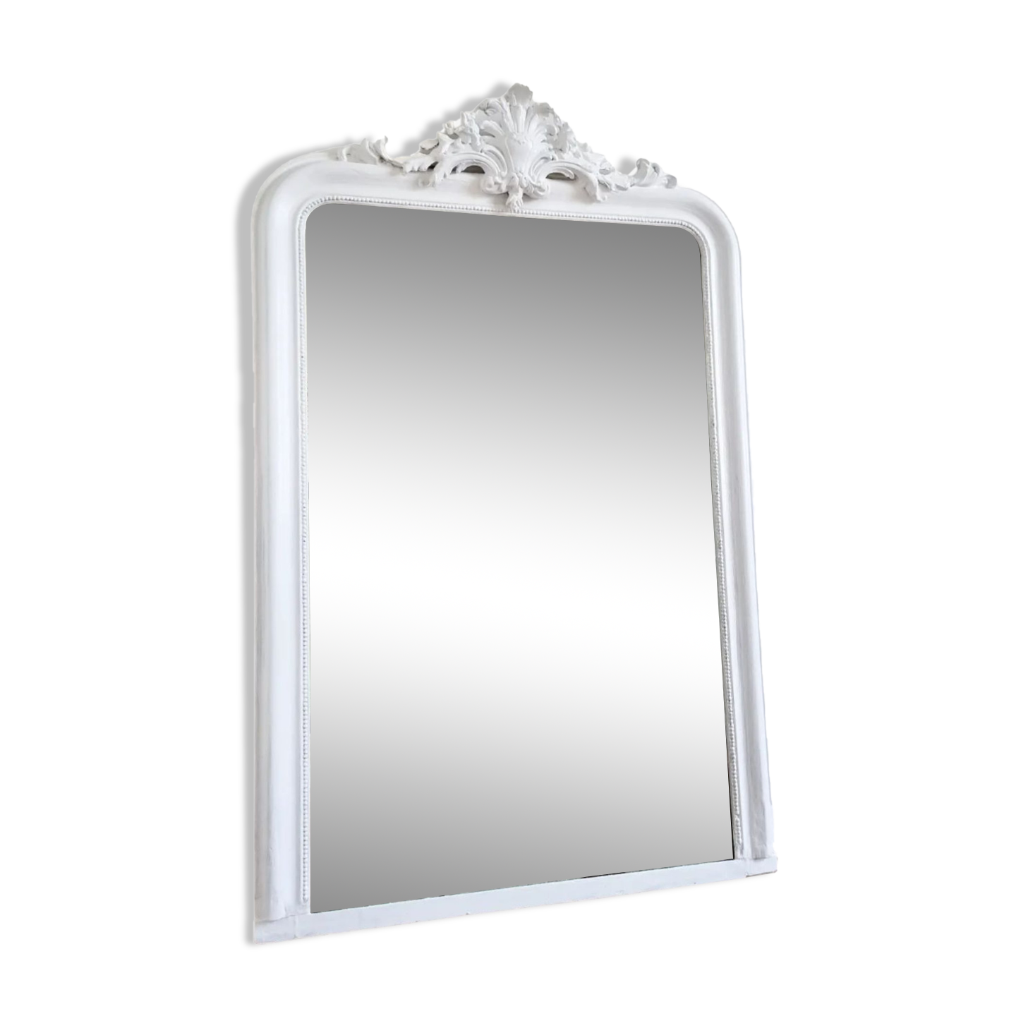 Miroir Louis Philippe blanc