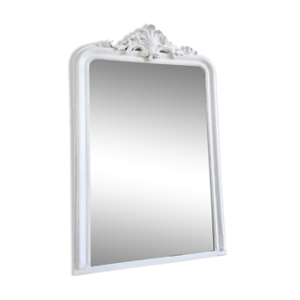 Mirror Louis Philippe white