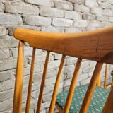 Set of 8 Baumann model bistro chairs with bars 1970