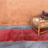 Moroccan rug Beni M'Guild red - 231 x 102 cm