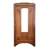 Art deco wardrobe, bonnetière, vintage furniture