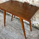 Vintage side table, compass feet 50/ 60s