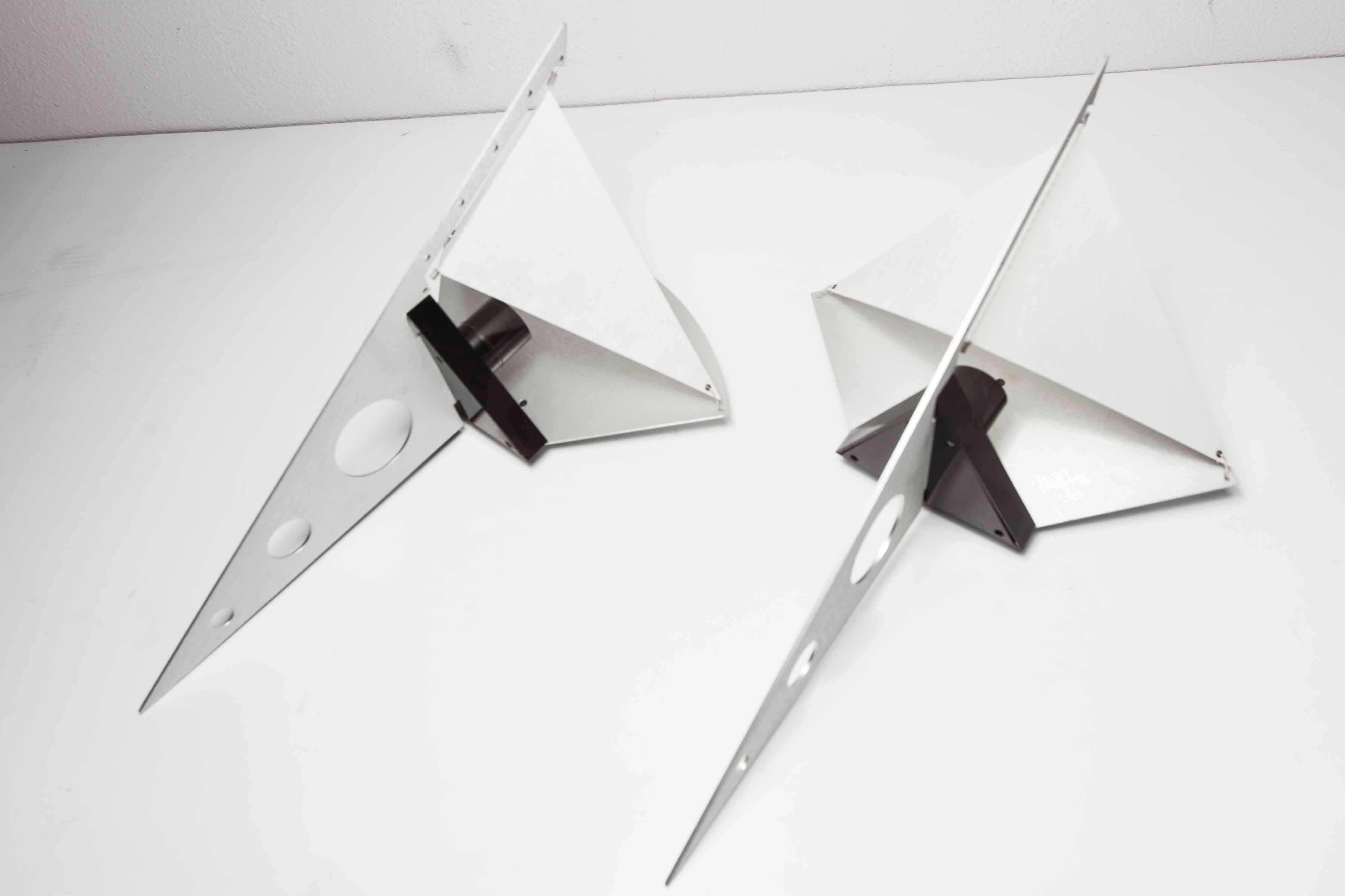 Pair of artemide filicudara wall lamps by Steeve Lombardi