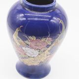 Chinese peacock ceramic vase