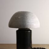 Ceramic mushroom lamp