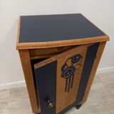 Skated nightstand