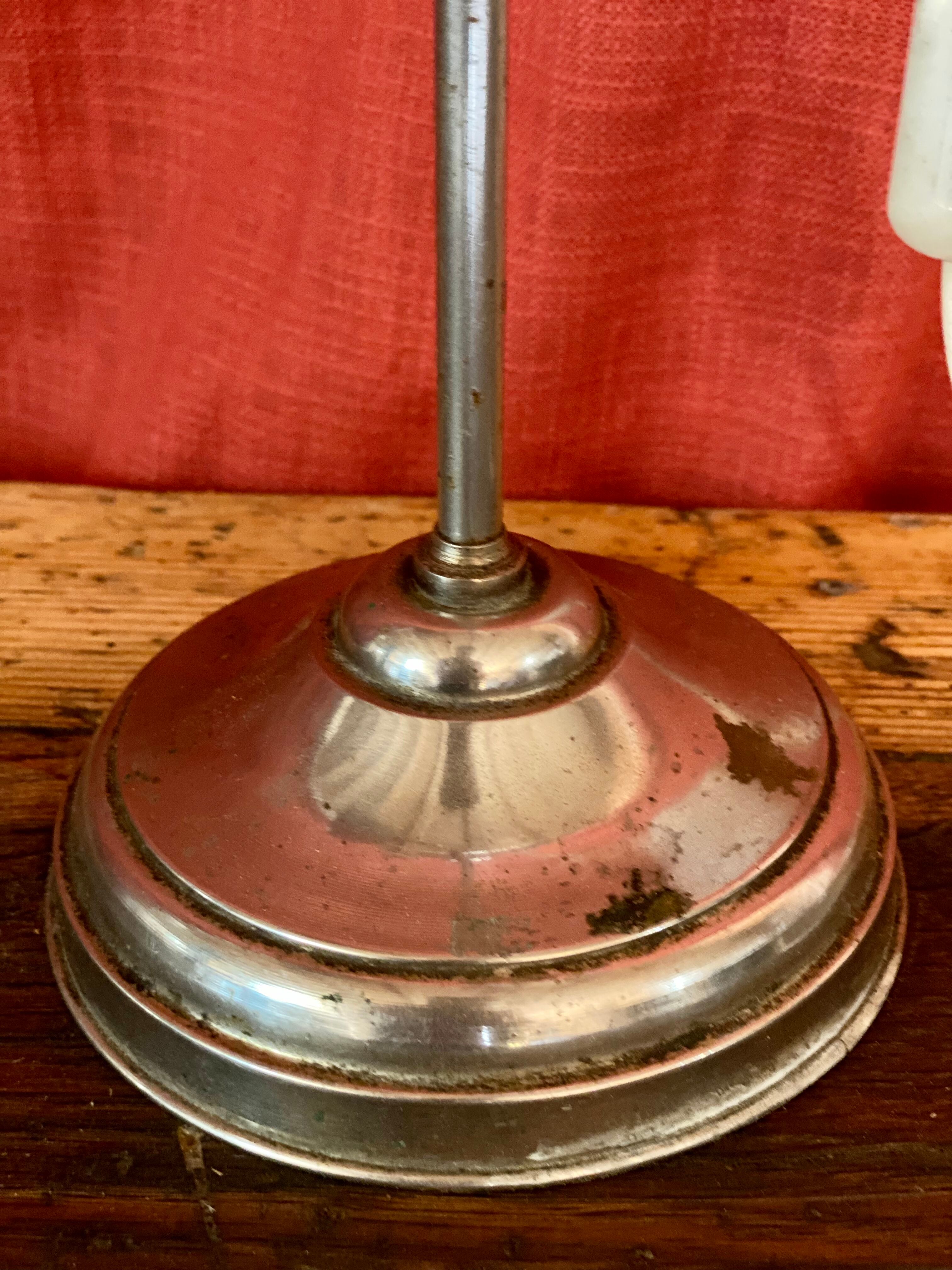 Industrial desk lamp