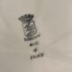 Set de 12 assiettes barbotine poisson Longwy