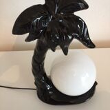 Light Palm tree in porcelain, Italy 1970