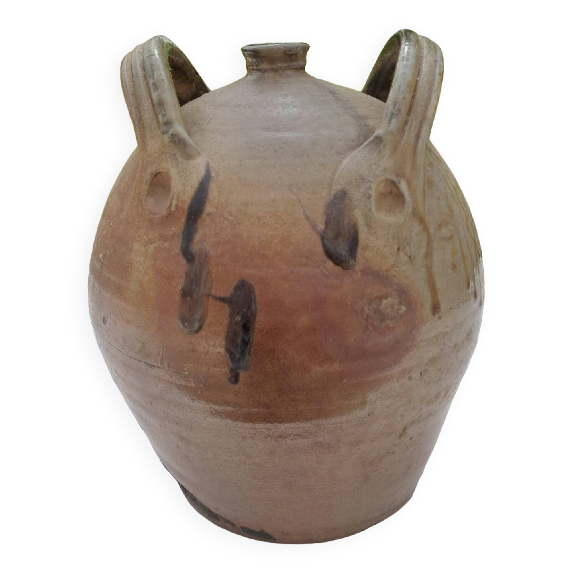 Glazed stoneware jug