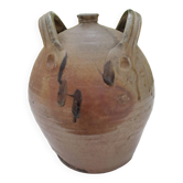 Glazed stoneware jug