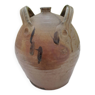 Glazed stoneware jug
