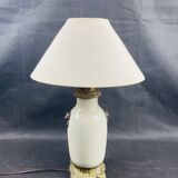 Chinese cracked porcelain lamp base