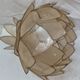 Lotus flower in mother-of-pearl from 1970 pendant light