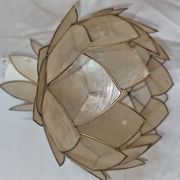 Suspension fleur de lotus en nacre de 1970