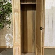 1950s English maple wardrobe