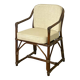 Fauteuil en rotin et osier Année 1970