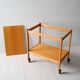 1960s Scandinavian pine wood trolley