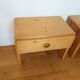 Pair of bedside tables Charlotte Perriand Les Arcs