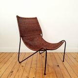 Pier One "Mombasa" Wicker and Rattan Armchair, US 90