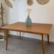 Table en chêne, années 50
