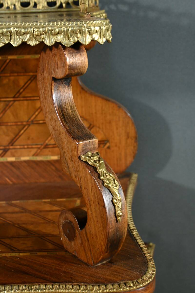 Rosewood Stepped Desk – Part 2, 19th Century