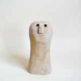 Stone bust from Indonesia