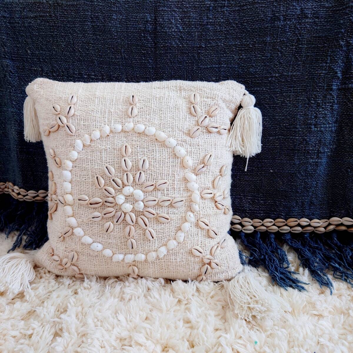 Canga blanket blue 140x200 cm