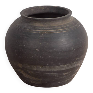 Vase ancien en céramique asiatique (c.1900) #16