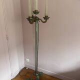 Vintage floor lamp from the 40s and 50s by Genet and Michon