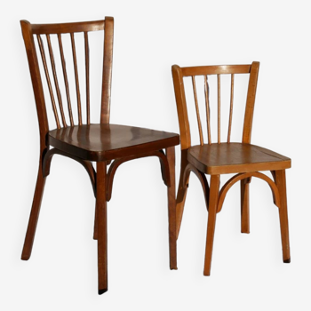 Set of a Baumann chair and its children's chair