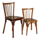 Set of a Baumann chair and its child's chair