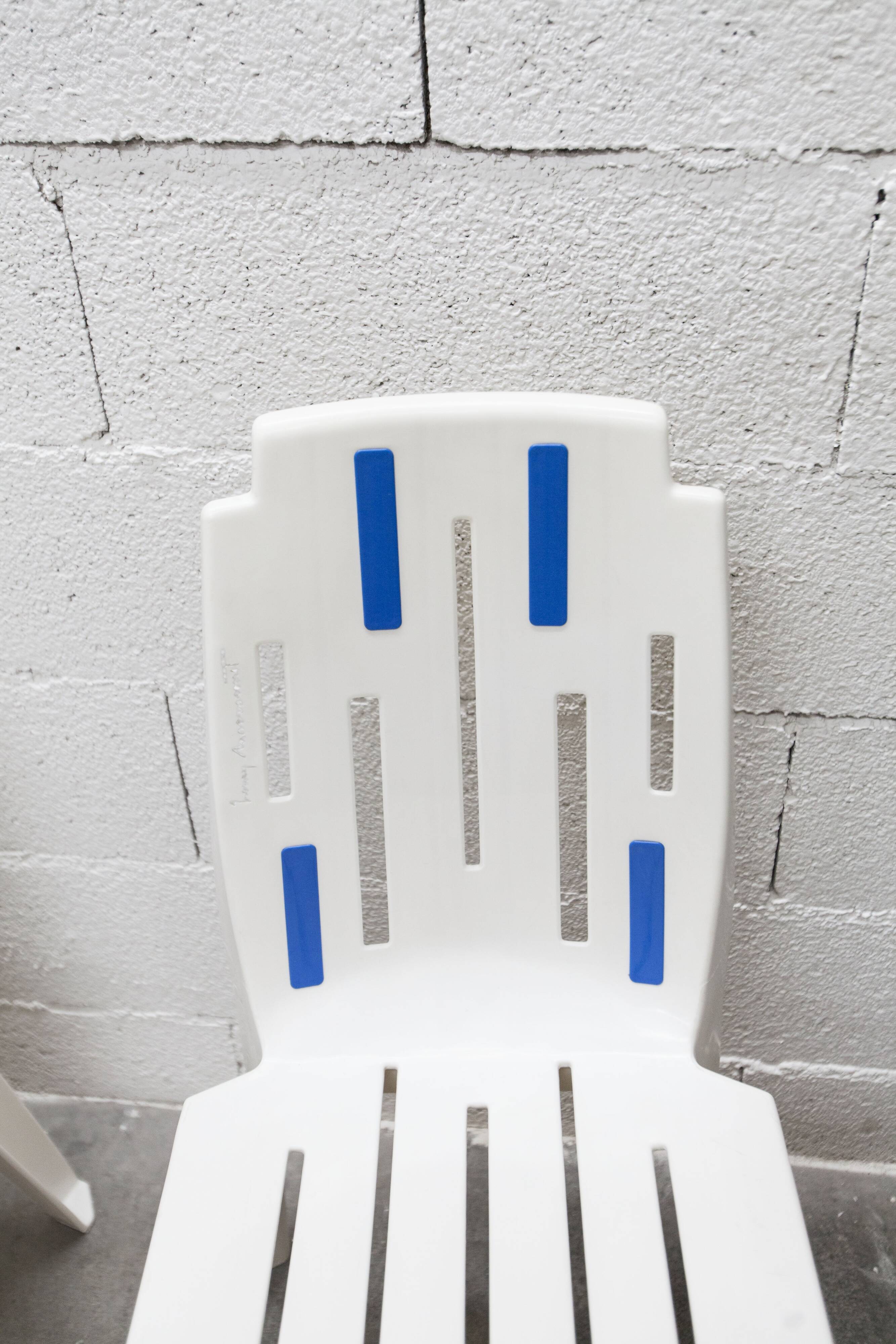 6 Mambo design chairs by Pierre Paulin, Henry Massonet line, by Stamp 1990.
