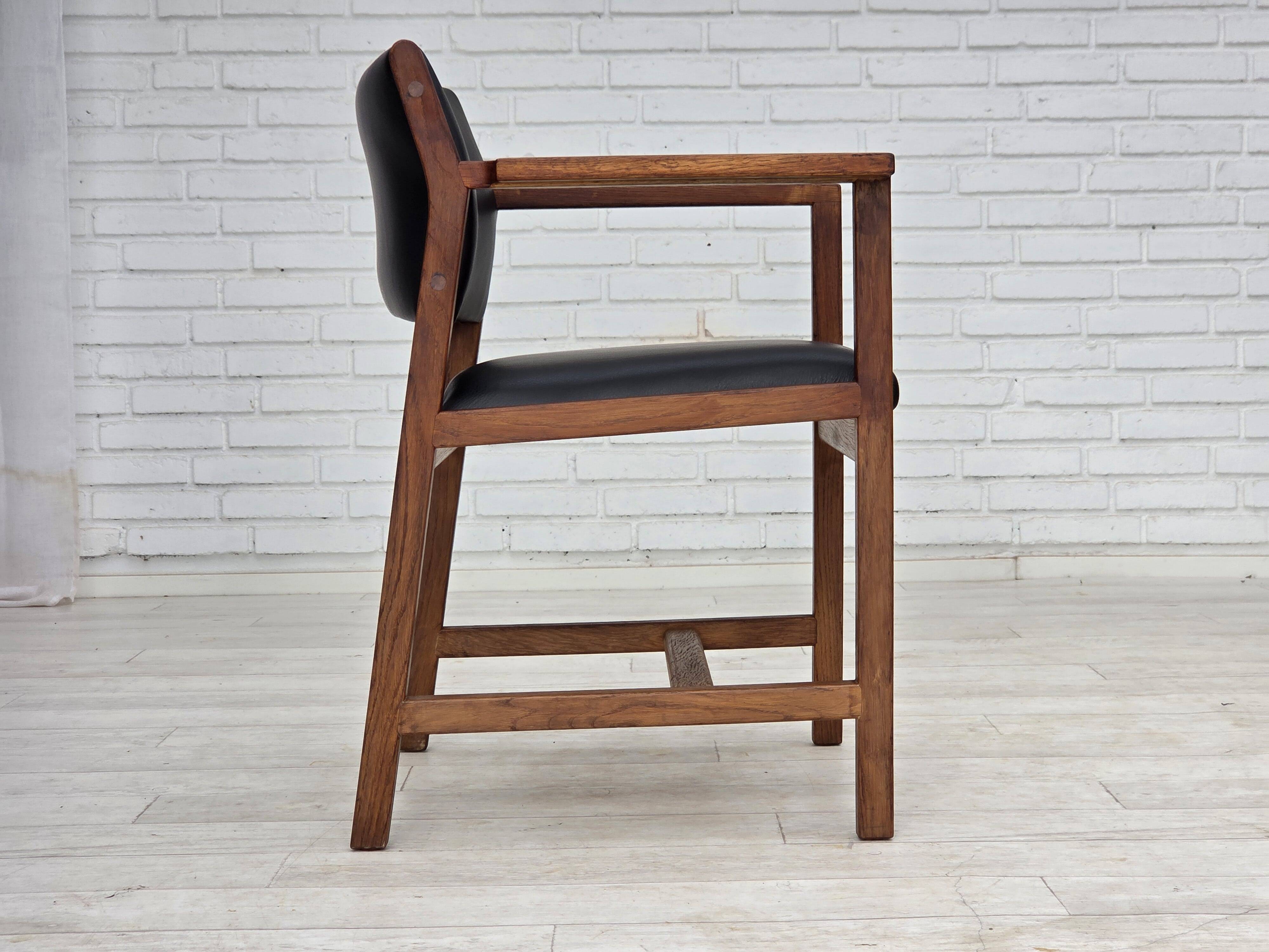 1960s, Danish design by Børge Mogensen, model BM 74, set of 4 armchairs.