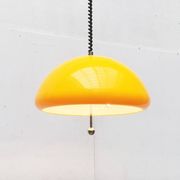 Lampe suspendue Space Age Cabras par Luigi Massoni pour Guzzini