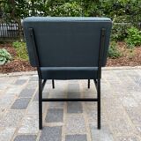 Restored 70s armchair, covered in LVMH fabric