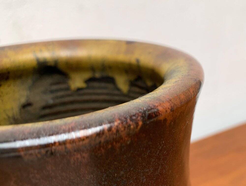 Large Mid-Century German Studio Pottery Vase from Till Sudeck, 1960s