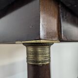 Empire-style console in mahogany