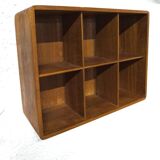 Teak wall locker
