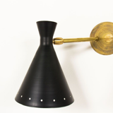 Wall lamp in the style of Italian creations of the 50s