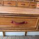 Kalma rattan secretary desk – Ramón Castellano, 1970s