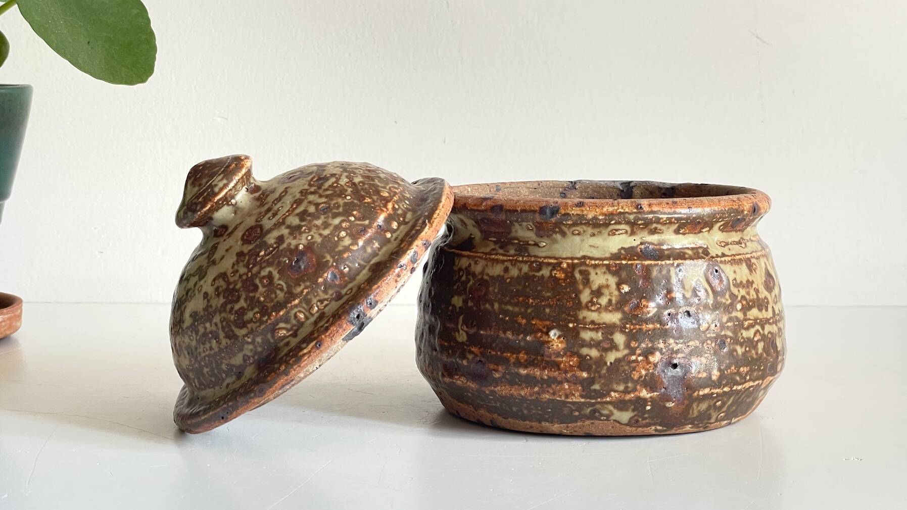 Vintage PYRITE Stoneware POT