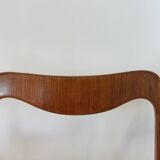Set Bouclé diningchairs Albin Johansson and Sons
