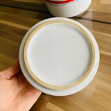 4 vintage stackable ramekins